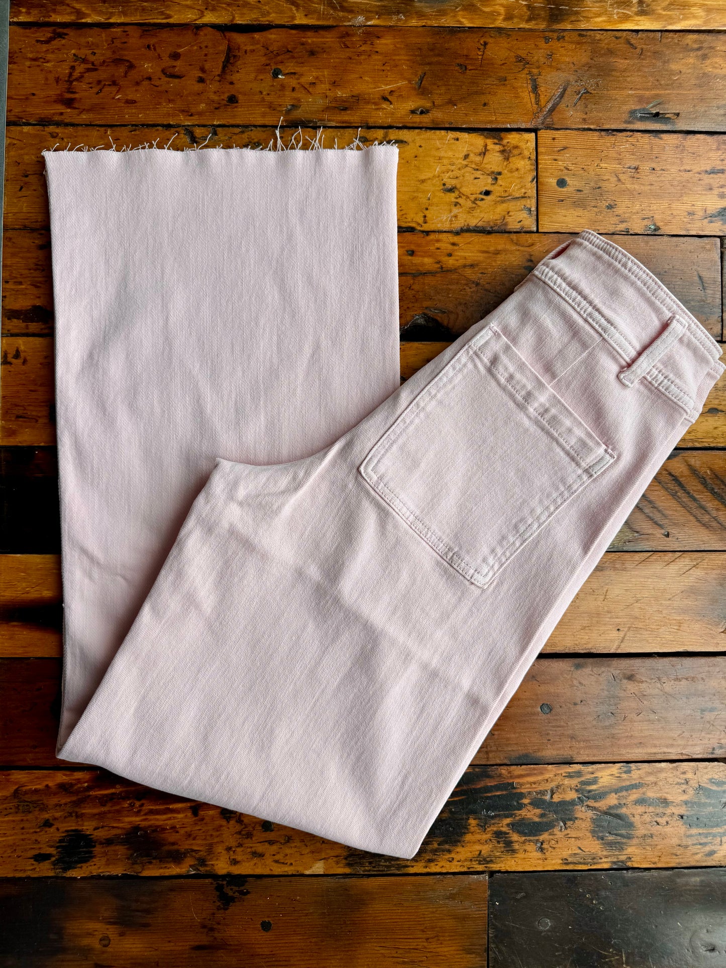 Baby Pink Wide Leg Pants