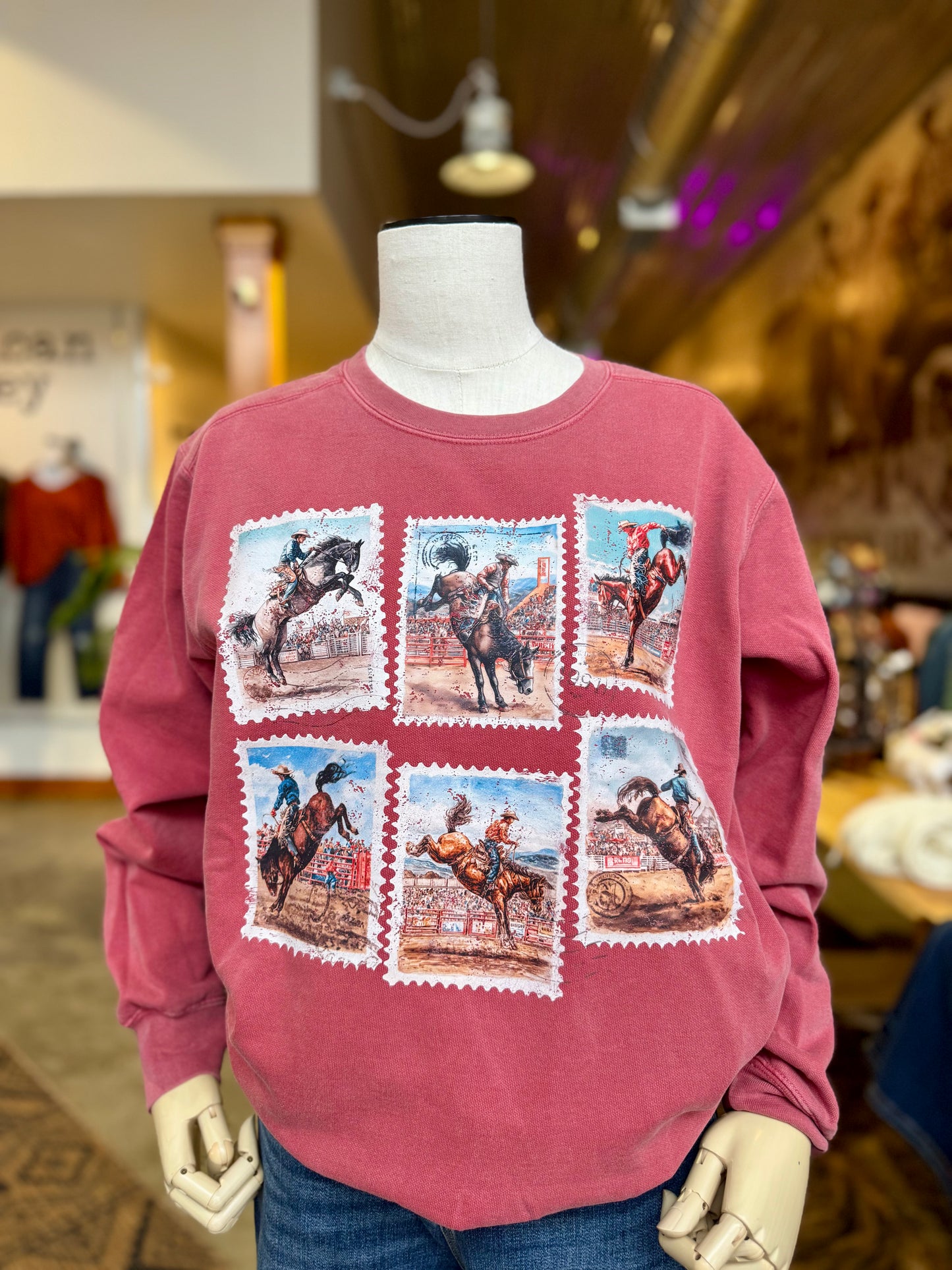 The Buckaroo Stamp Crewneck