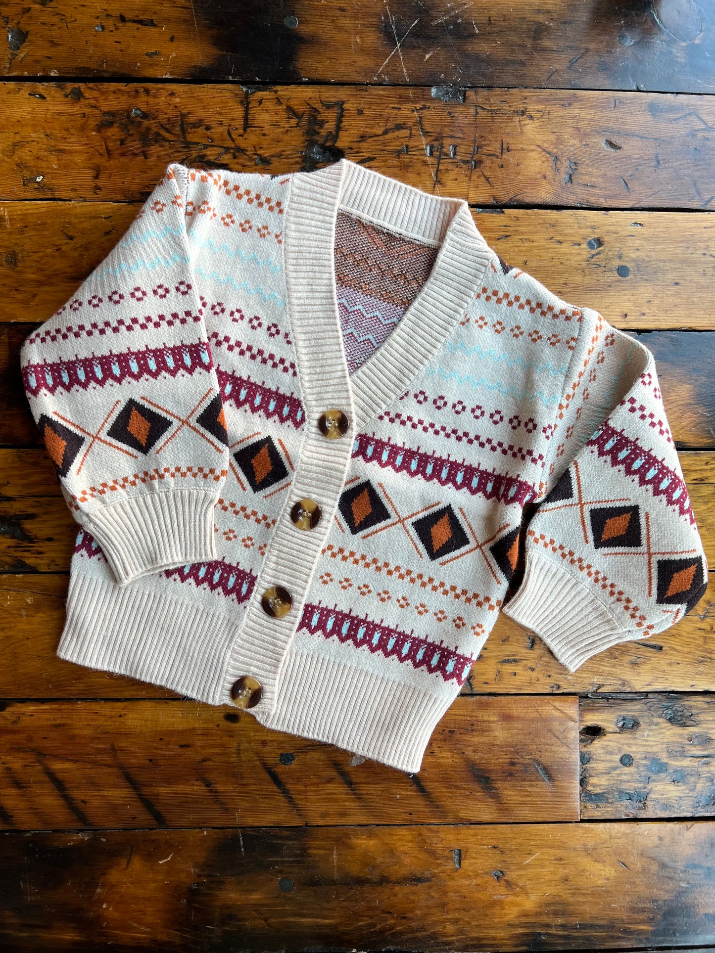 Geometric Knit Sweater