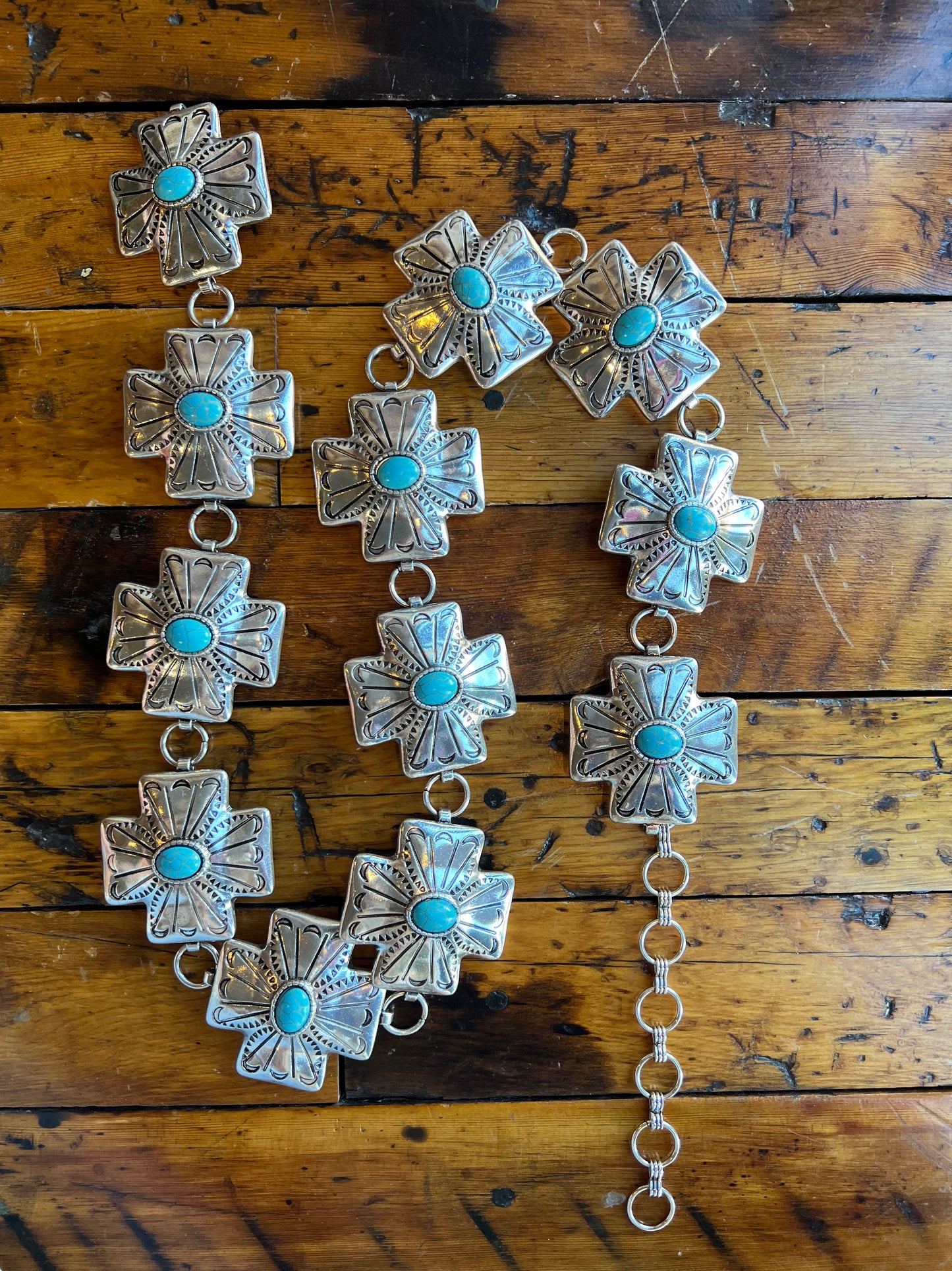 Cross Concho Belt