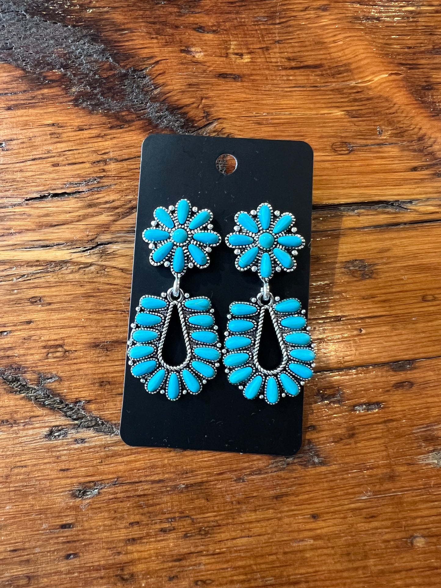 Turquoise Post Dangles