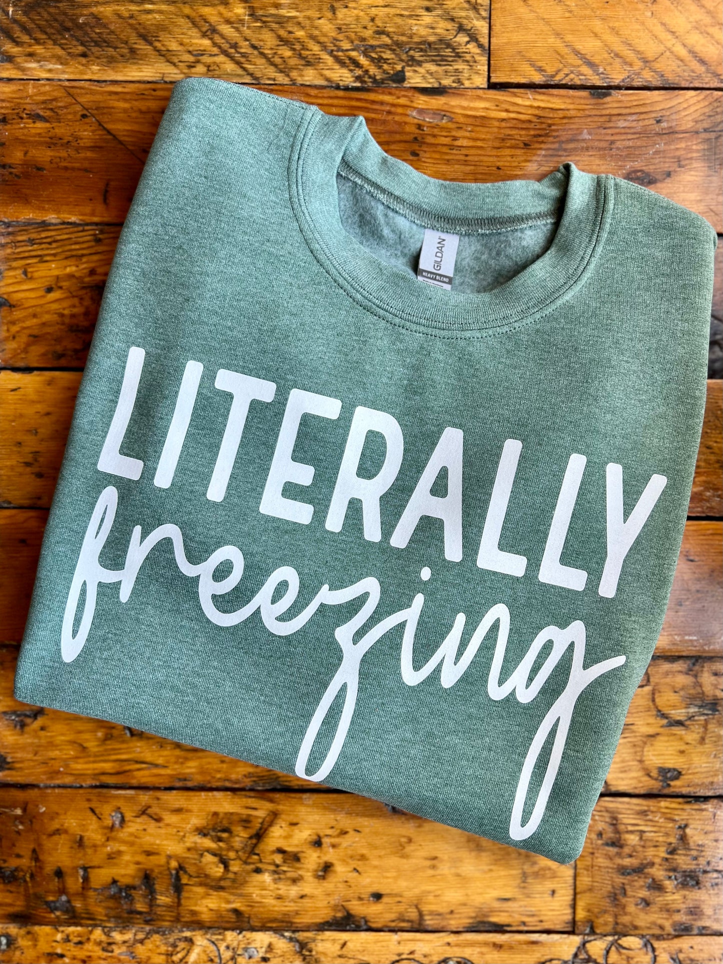 Literally Freezing Crewneck