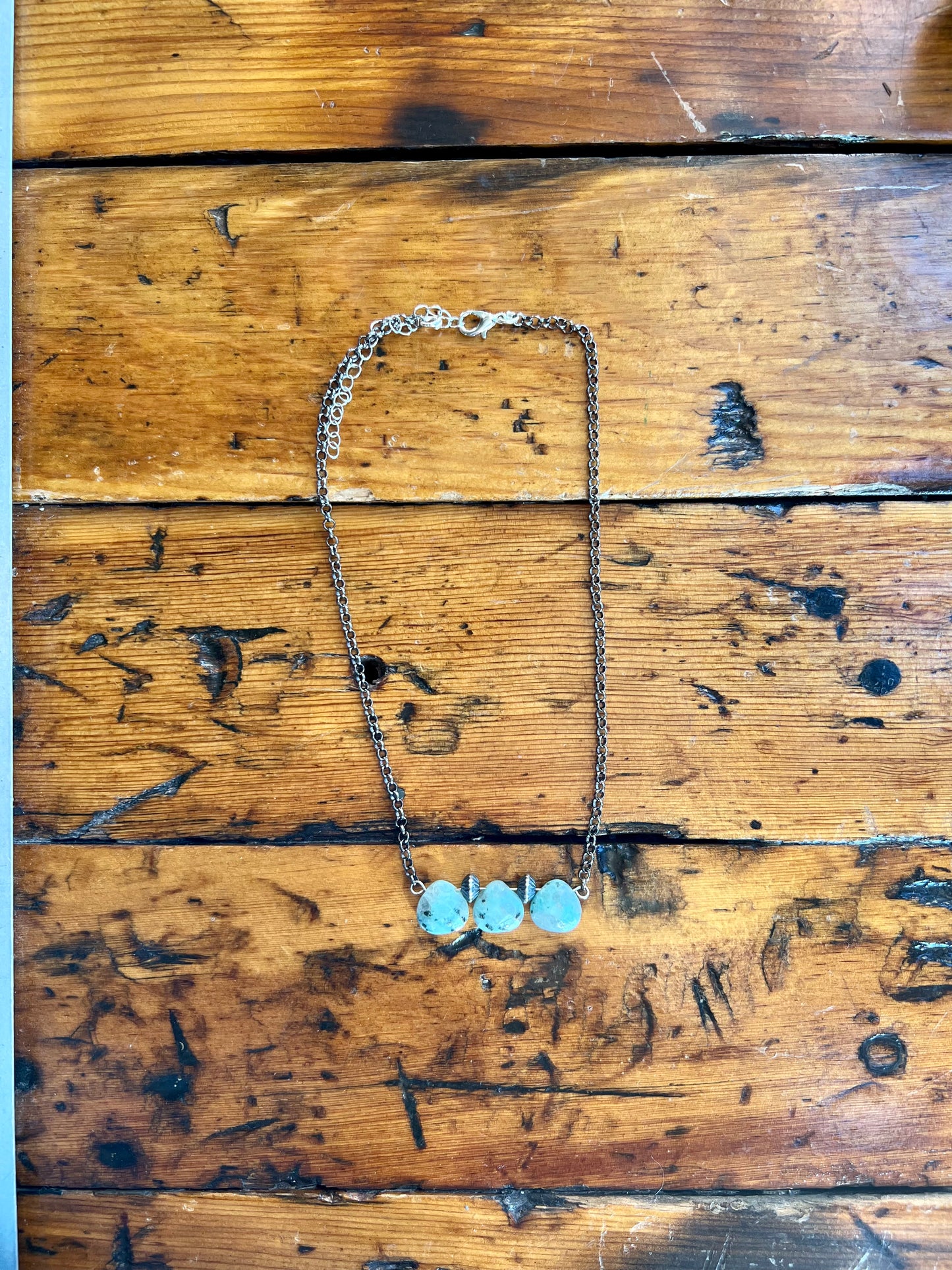 Kiwi Jasper Necklace