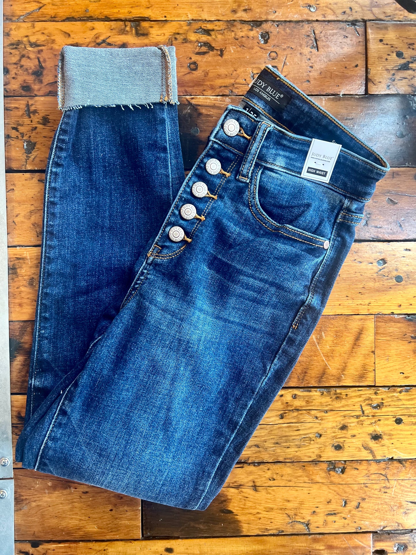 High Waist JB Skinnies