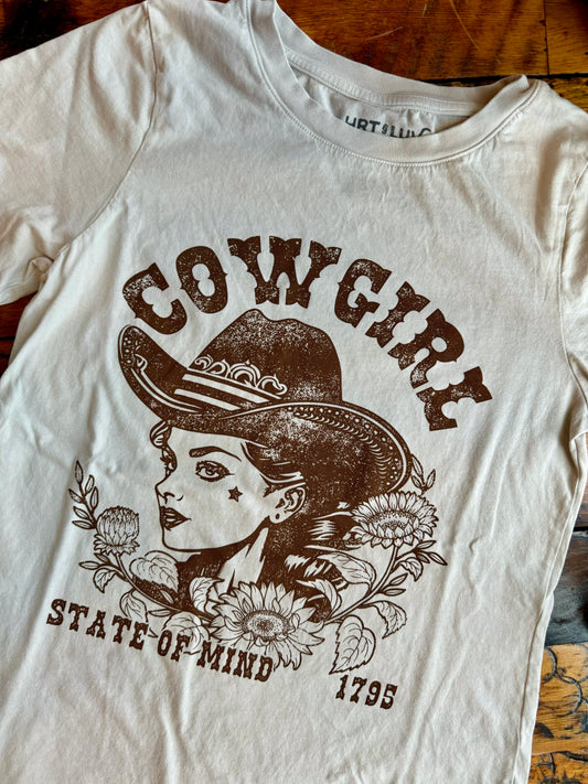 Cowgirl State Of Mind Tee