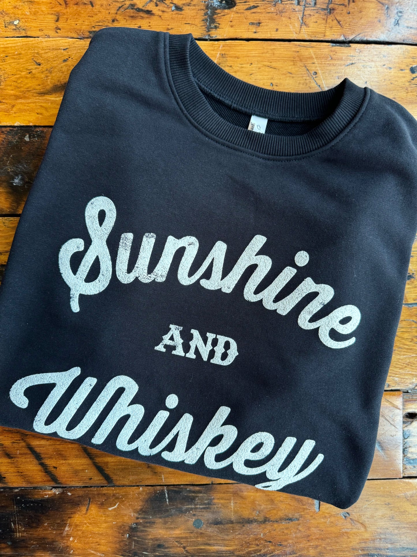 Sunshine & Whiskey French Terry Crewneck