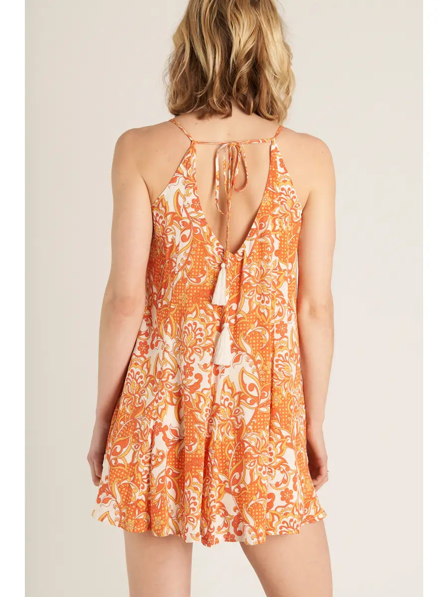 Halter Neck Mini Dress