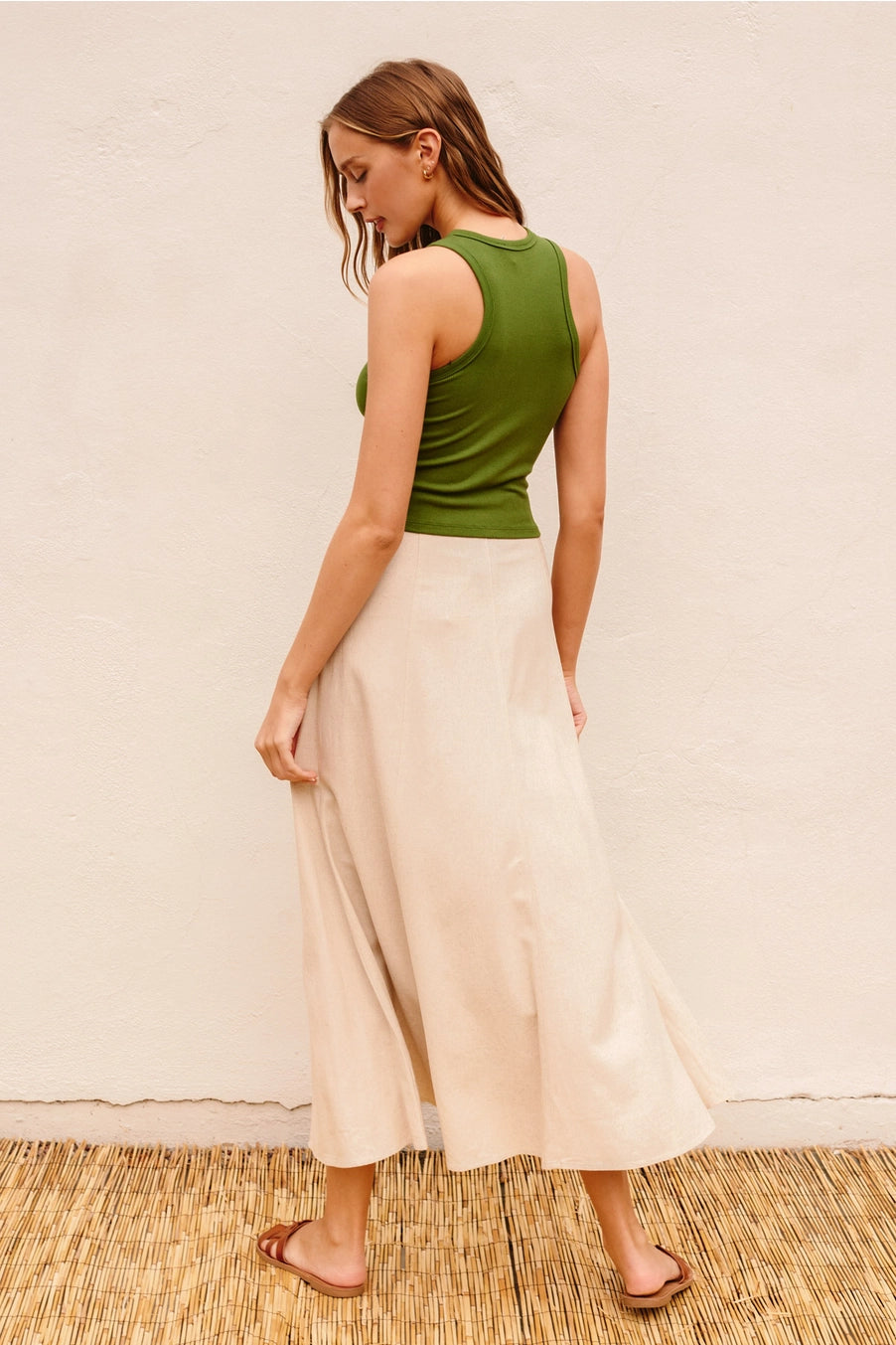 Heaven Sent Flared Maxi Skirt