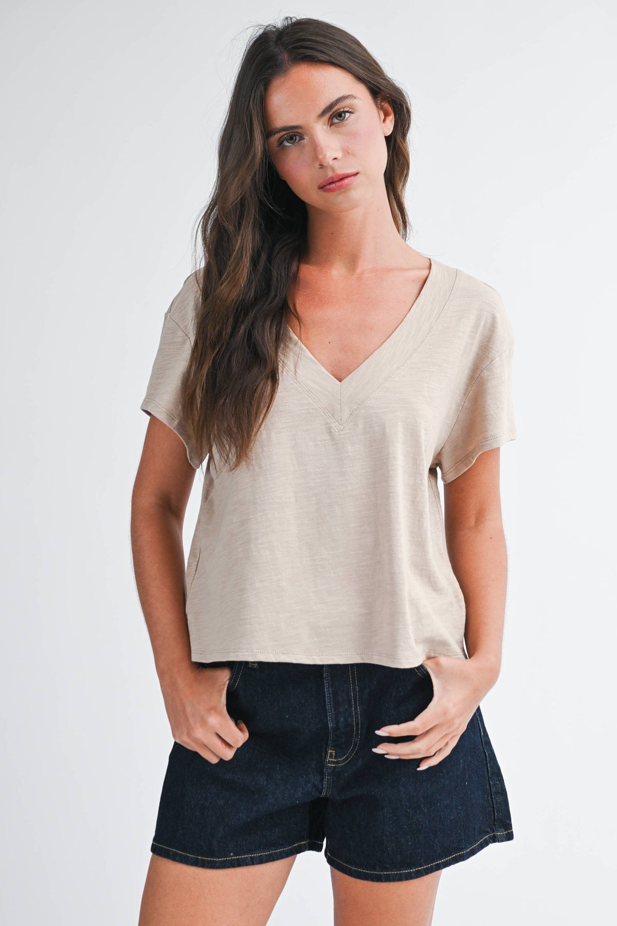 Til V-Neck Baby Top