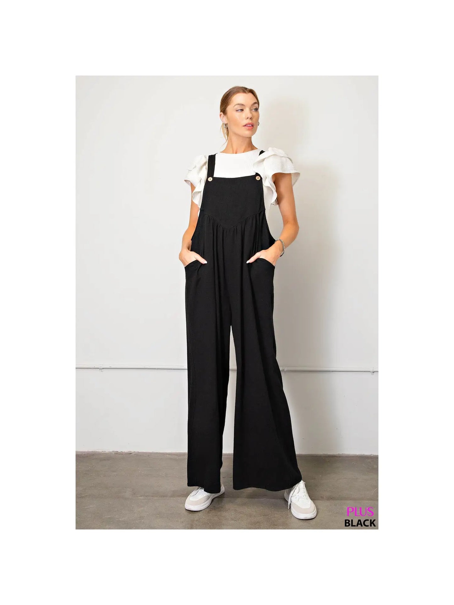 Shirring Overalls