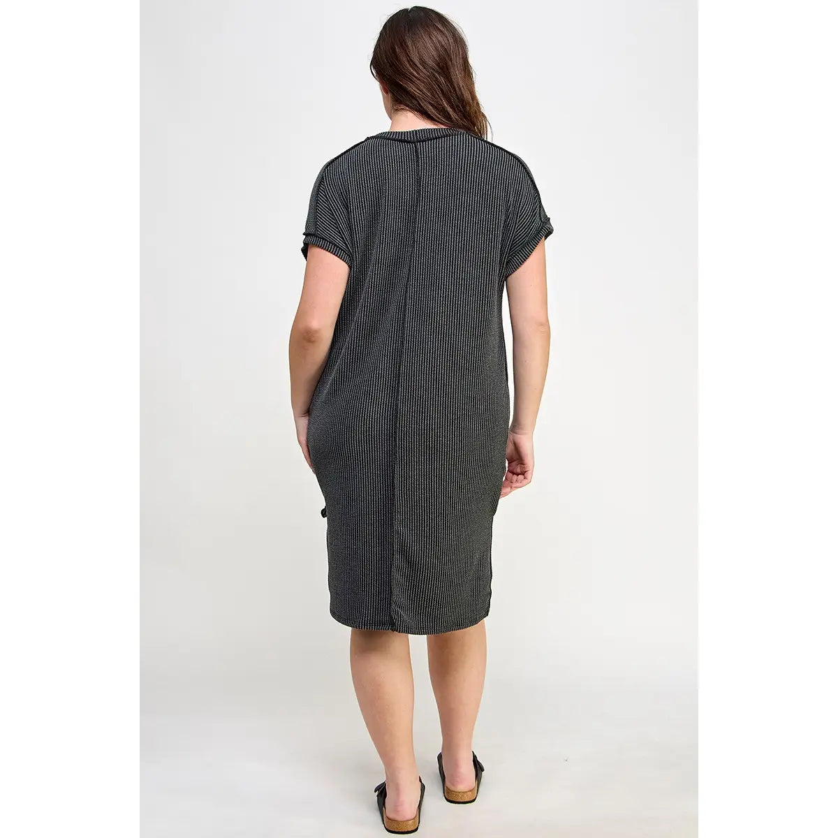 Plus Size Midi Tee Dress