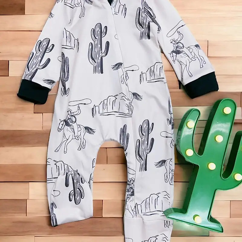 Cactus Cowboy Onesie
