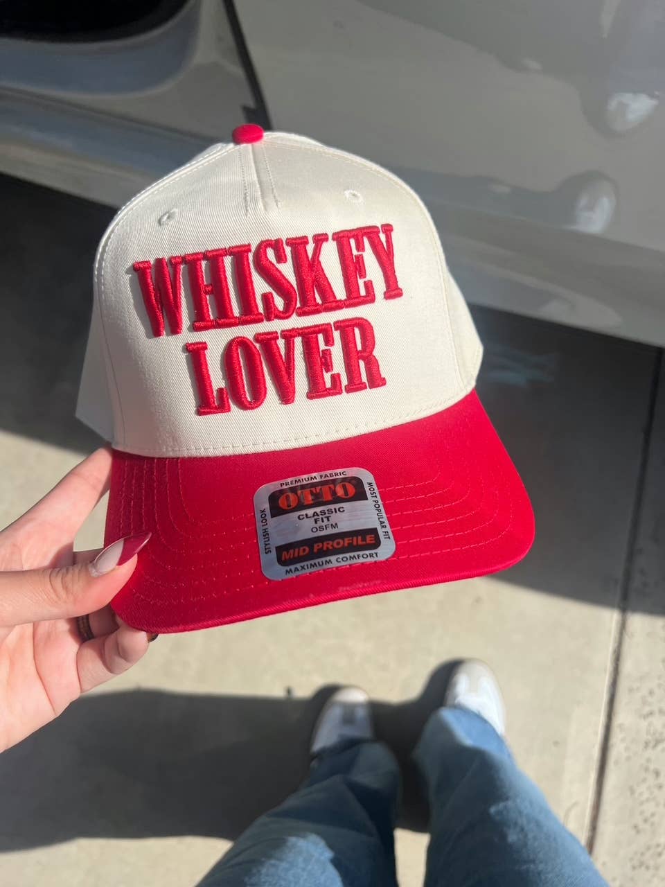 Whiskey Lover Embroidered Hat