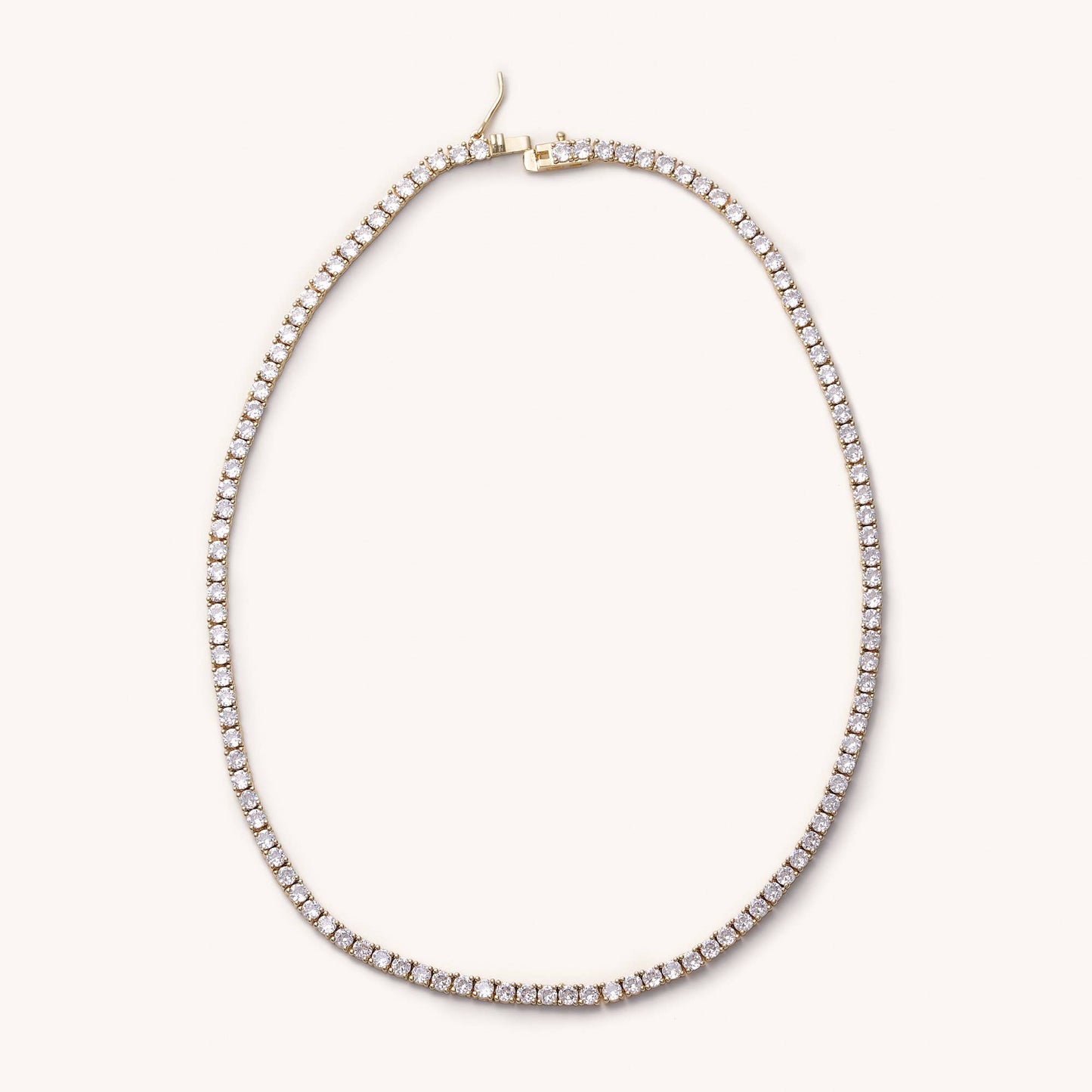 Gigi Tennis Necklace-15"