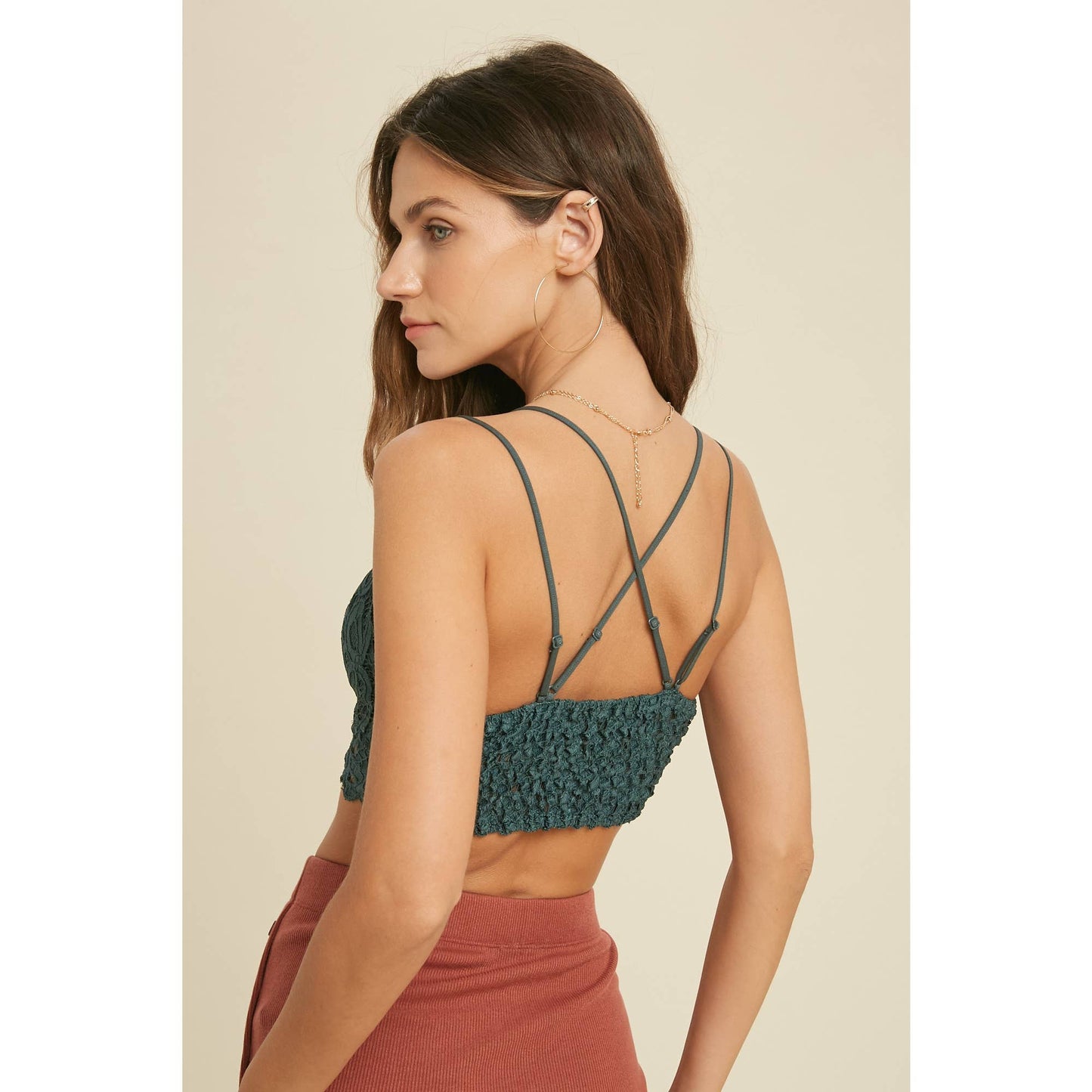 Double Strap Lace Bralette