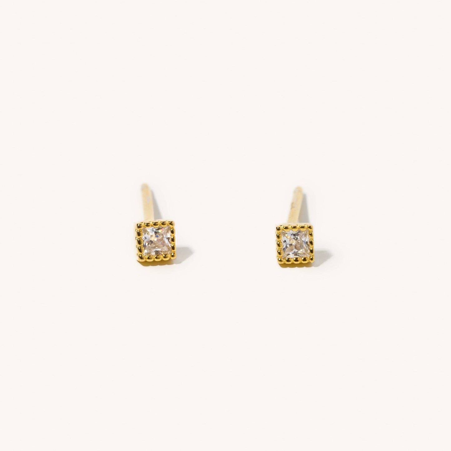 Hadley Crystal Square Studs