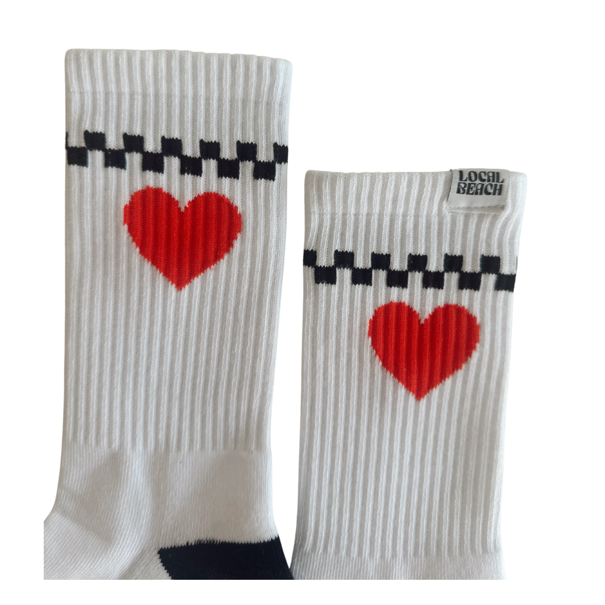Heart Crew Socks