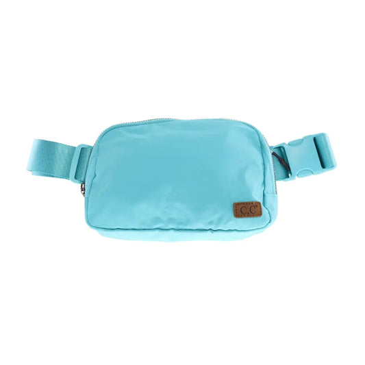 Aqua Blue Belt Bag