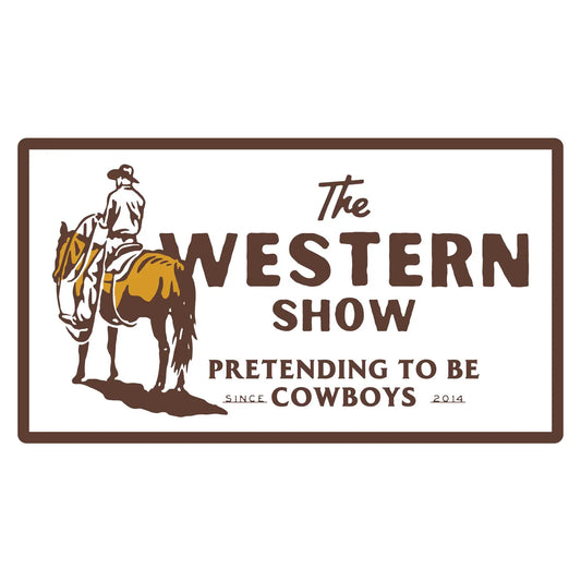 The Western Show Sticker