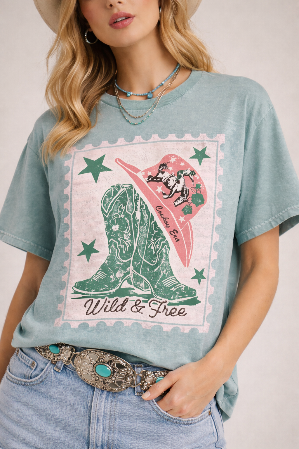 Wild & Free Mineral Sage T-Shirt