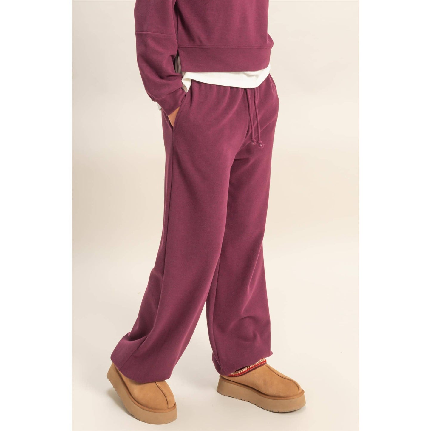 Soft Ribbed Drawstring Jogger Pants (COMING SOON)