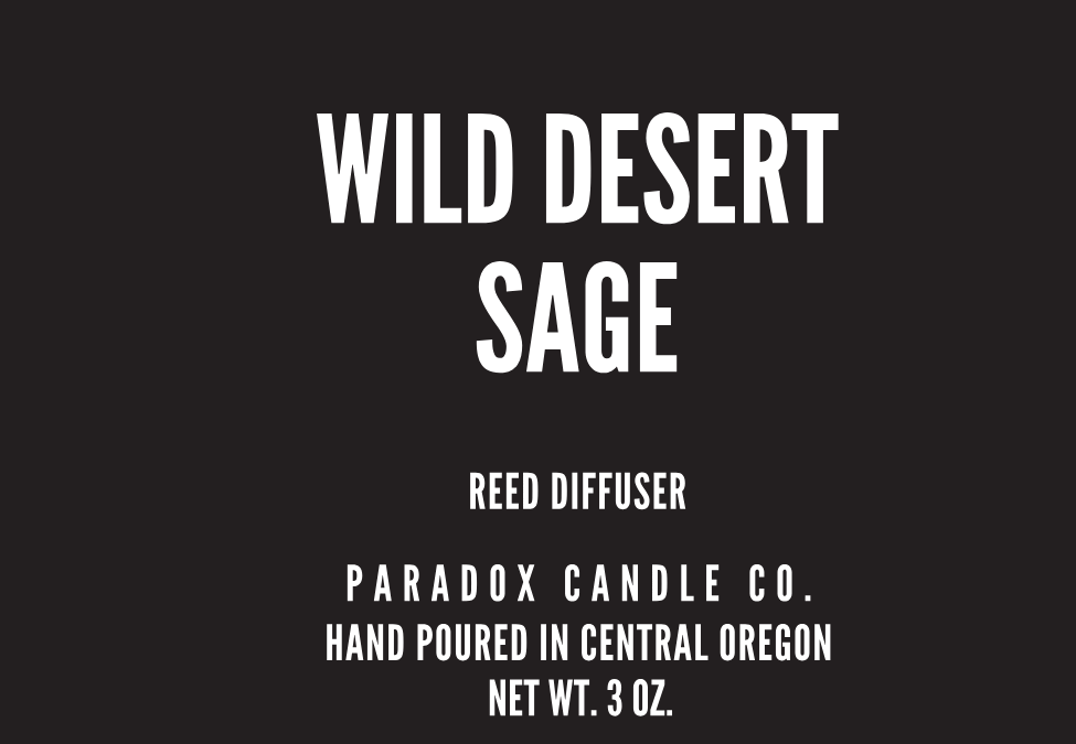 Wild Desert Sage Reed Diffuser