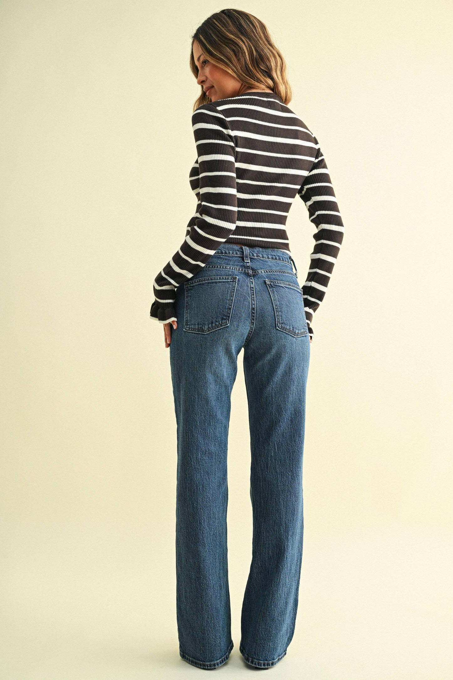 Mid Rise Classic Stretch Bootcut