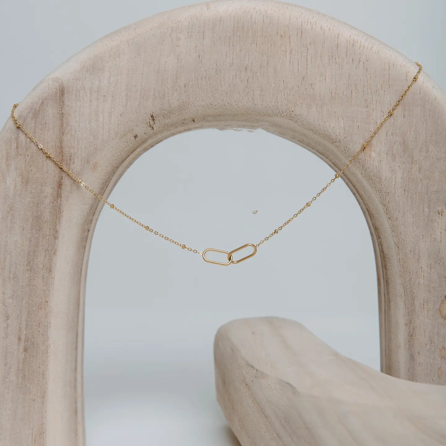 Linkin Necklace-Gold