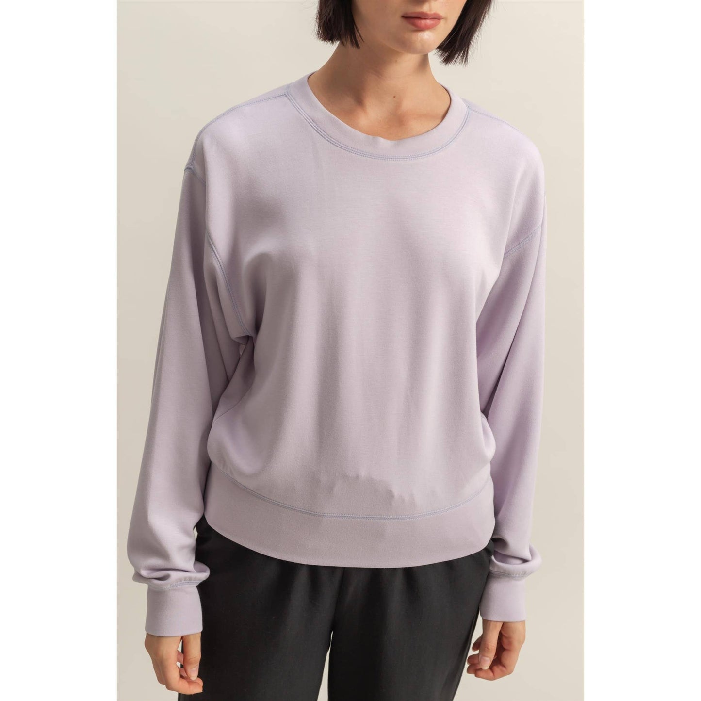 Relaxed Long Sleeve Sweatshirt