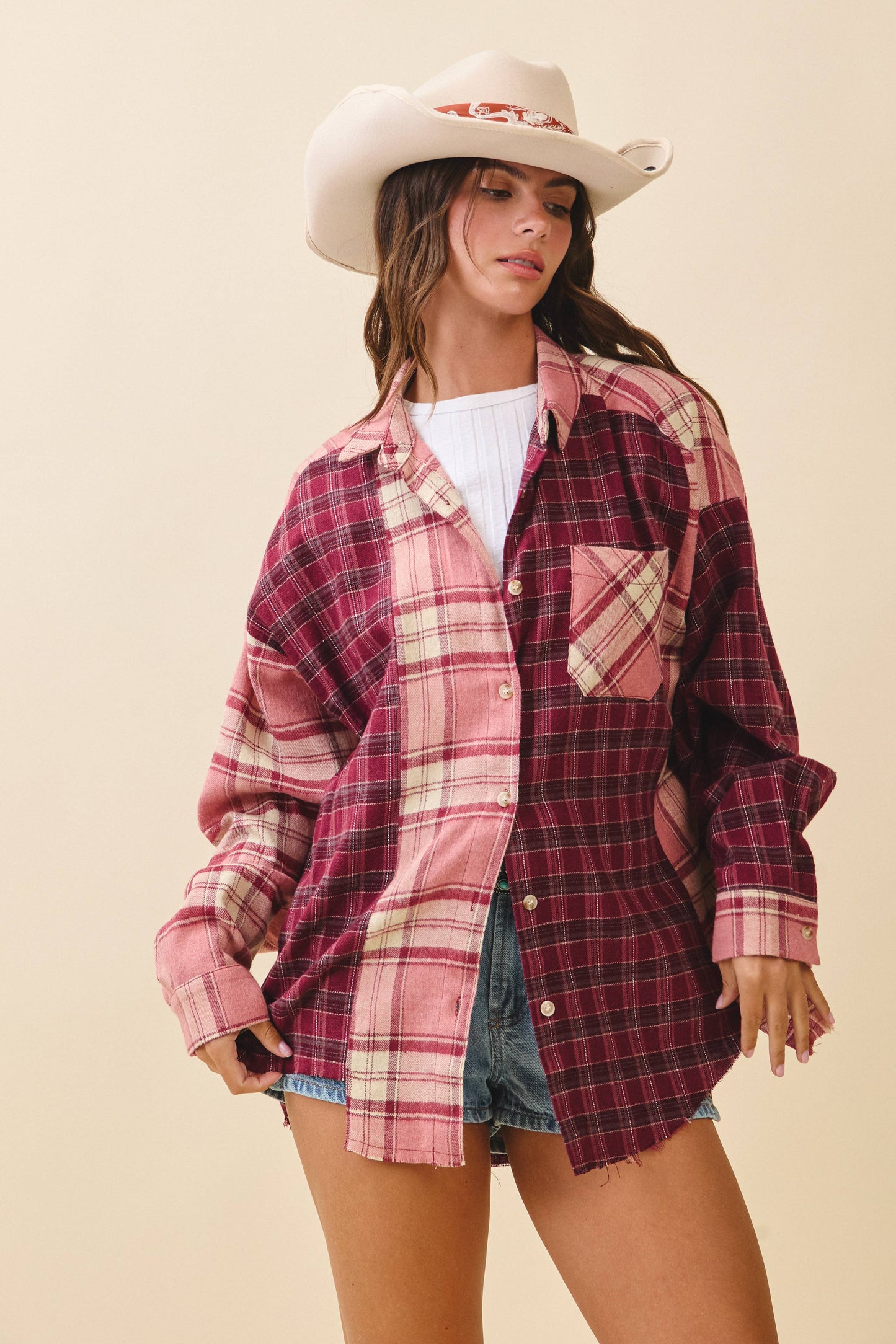 The Kambrie Plaid Flannel Shirt