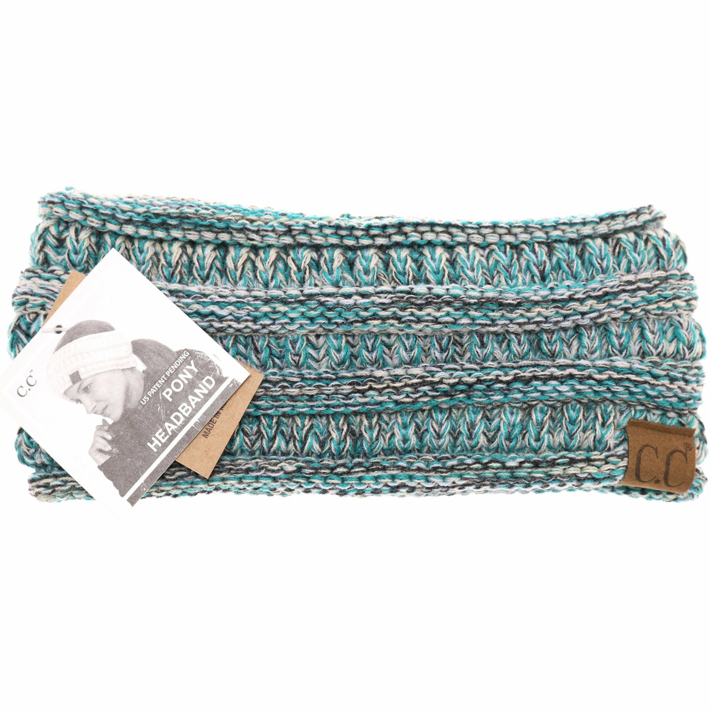 Knit Women's Ponytail Headband