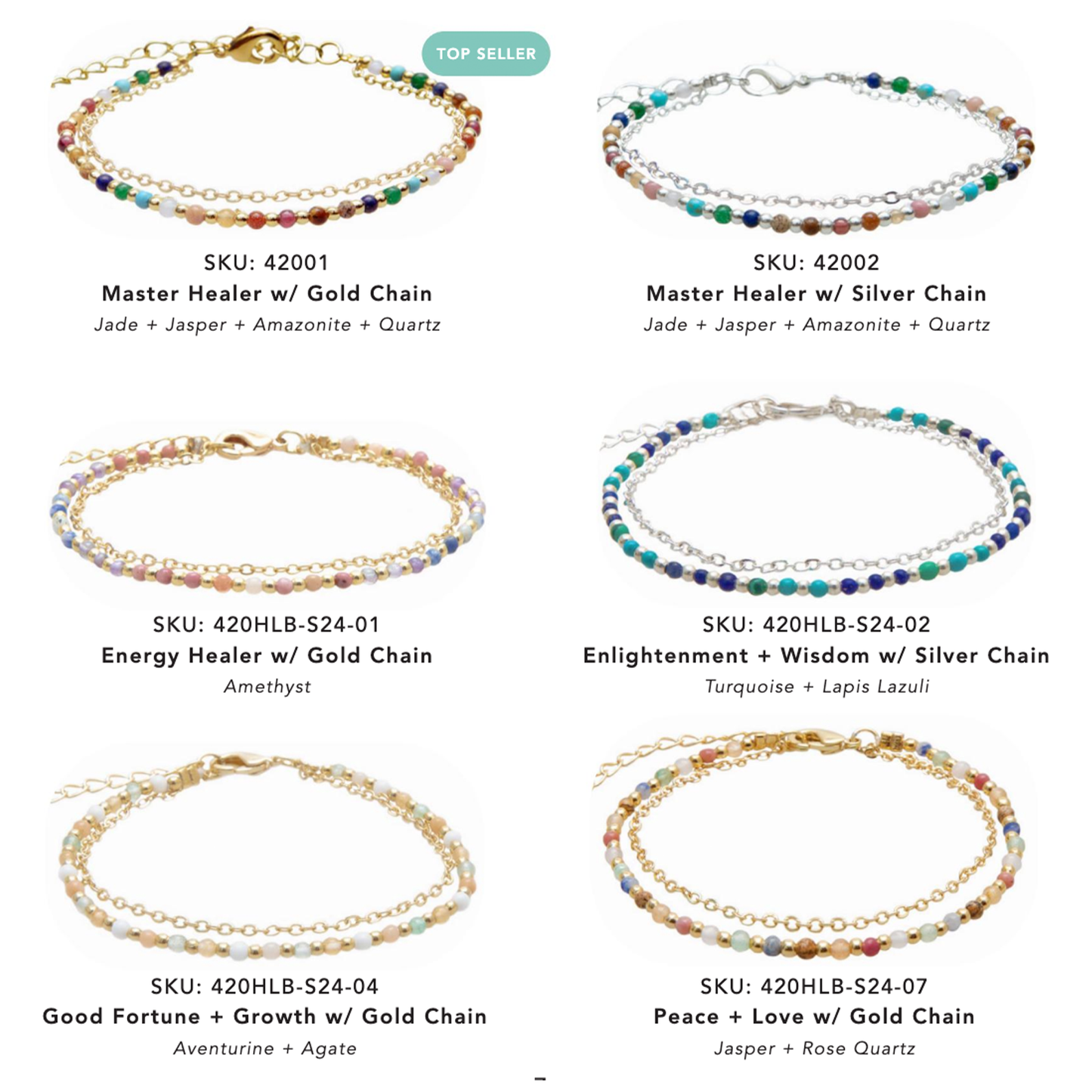 2mm Healing Bracelets