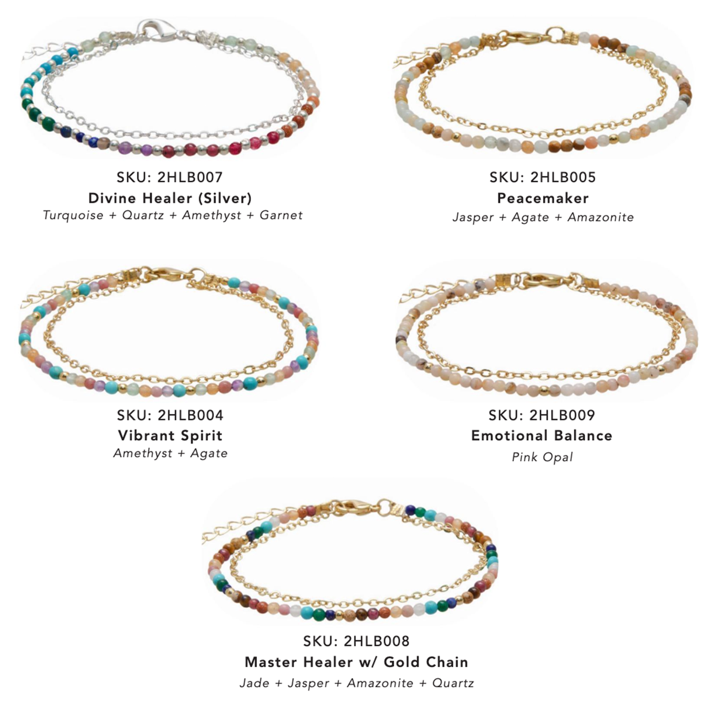 2mm Healing Bracelets