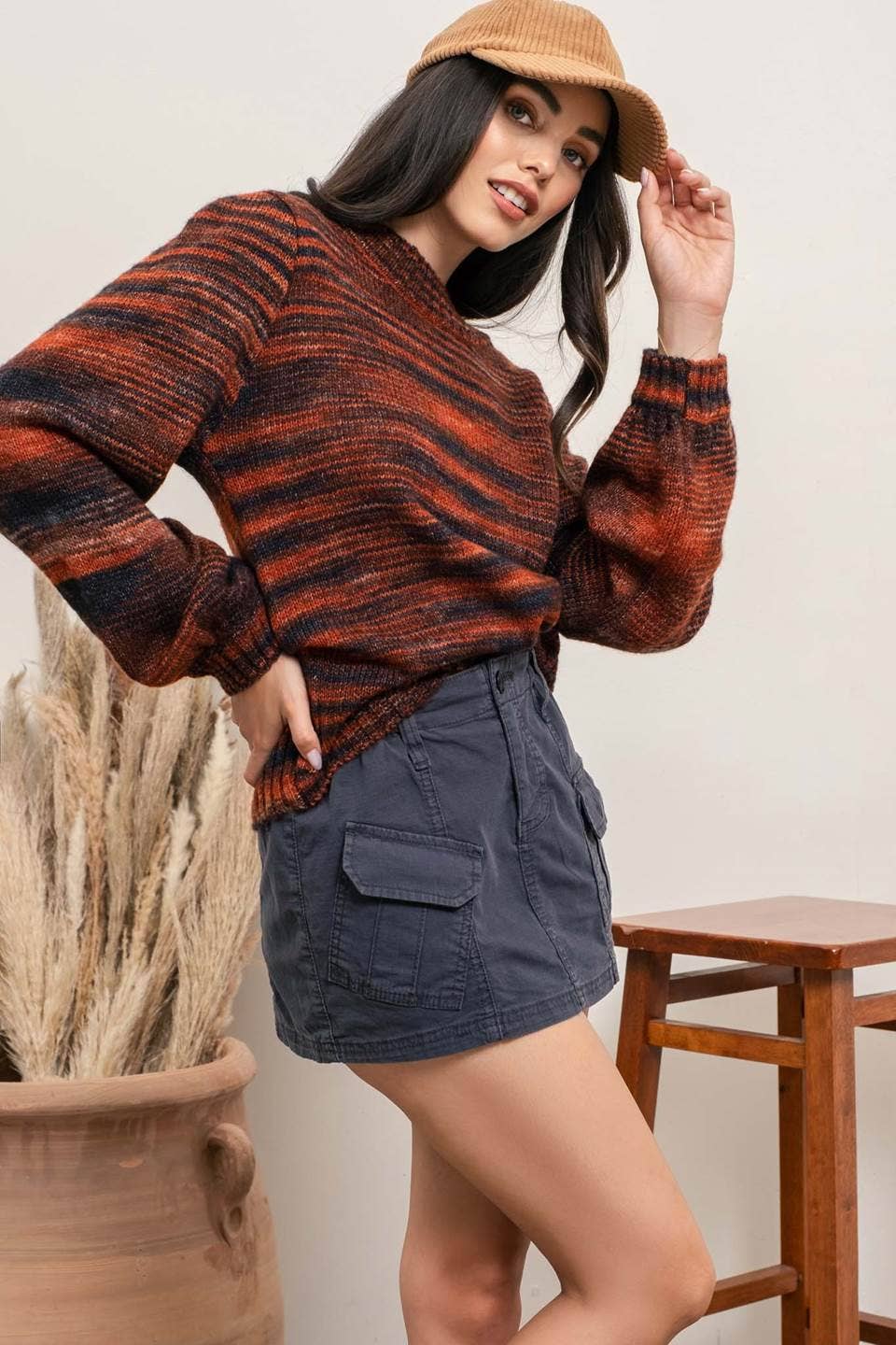 Multi Color Knit Sweater