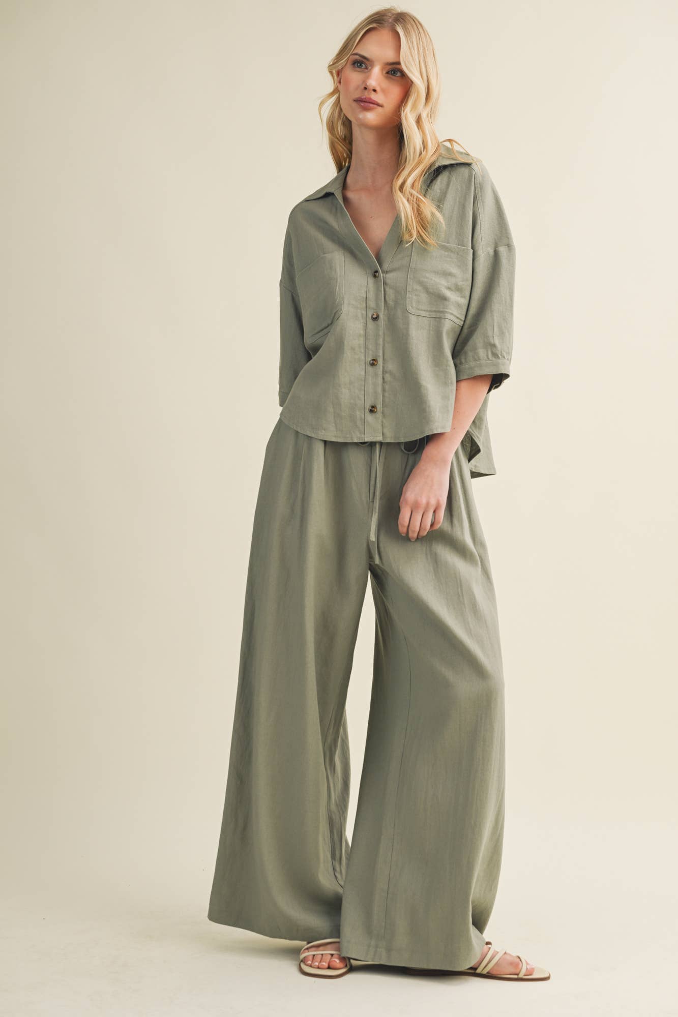 Voluminous Pleated Back Architectural Top