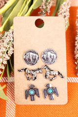 Wild West Earring Set