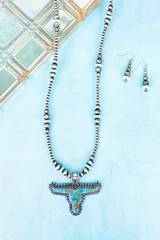 Longhorn Turquoise Necklace