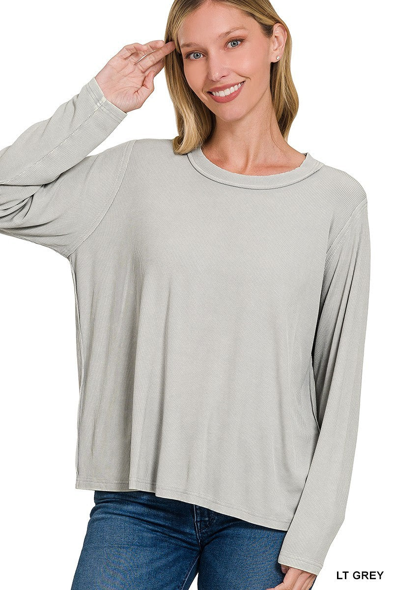 Scoop Neck Basic Top