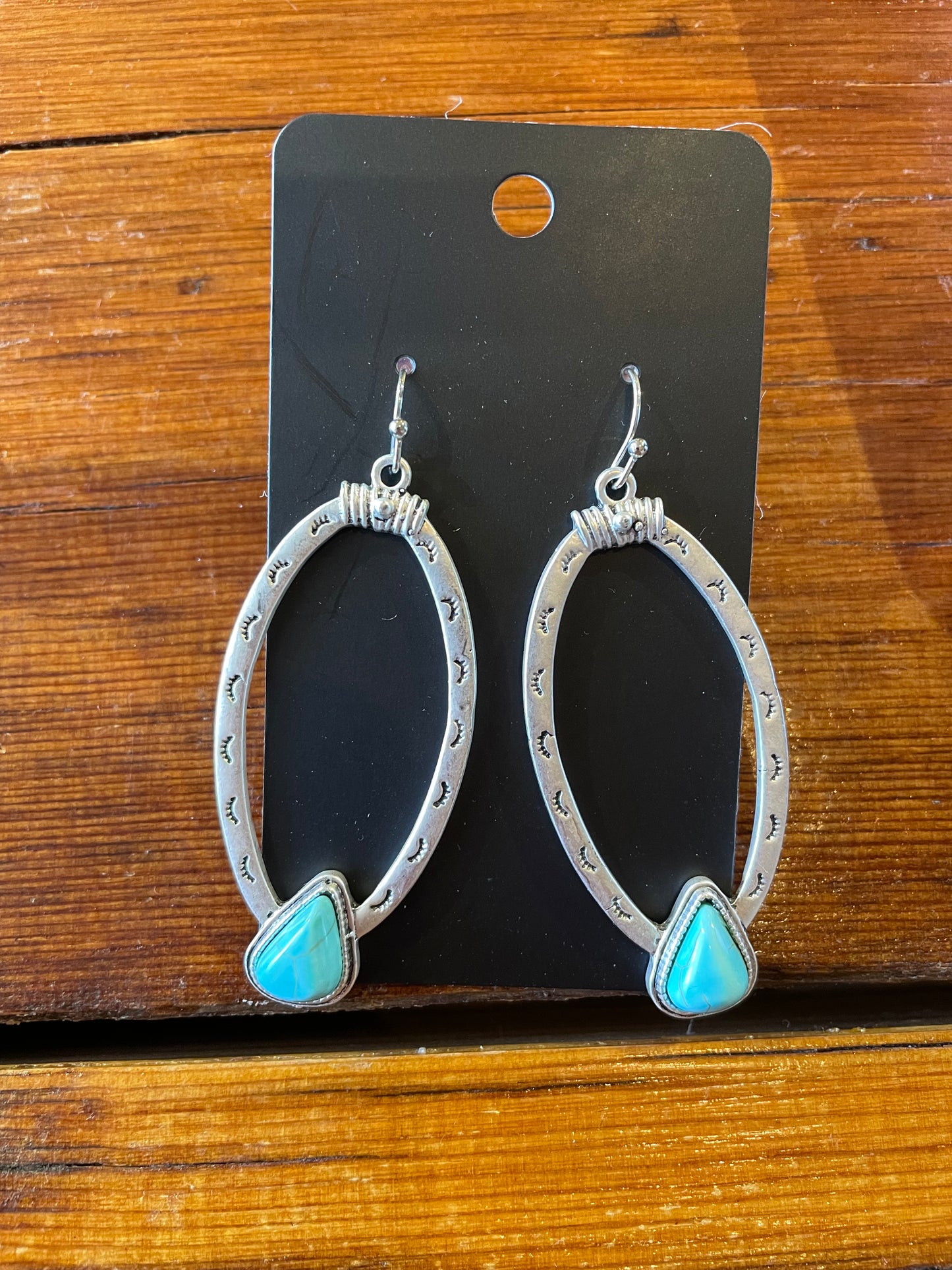 Boho Turquoise Dangles