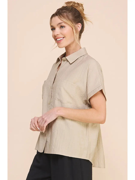 Button Down Top