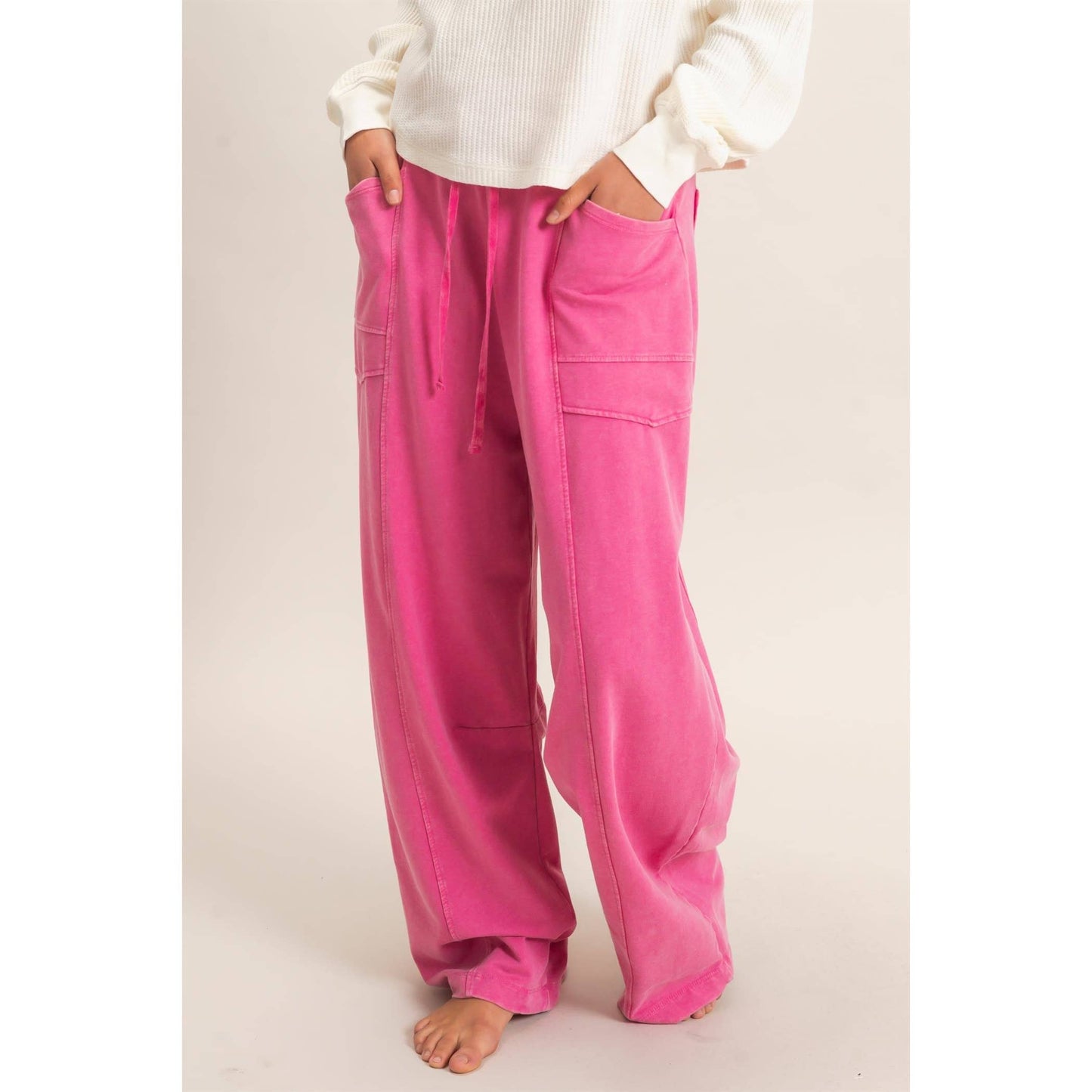 Mineral Washed Barrel Sweatpants