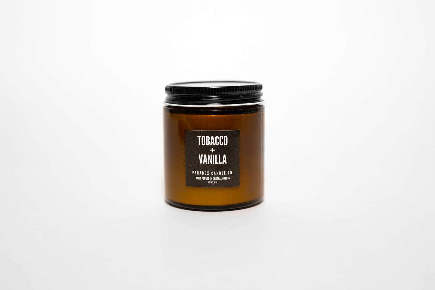 Tobacco + Vanilla Candle 4 Oz