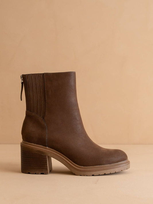 The Megan | Coffee Lug Chelsea Bootie