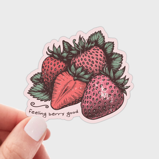 Feeling Berry Good Sticker