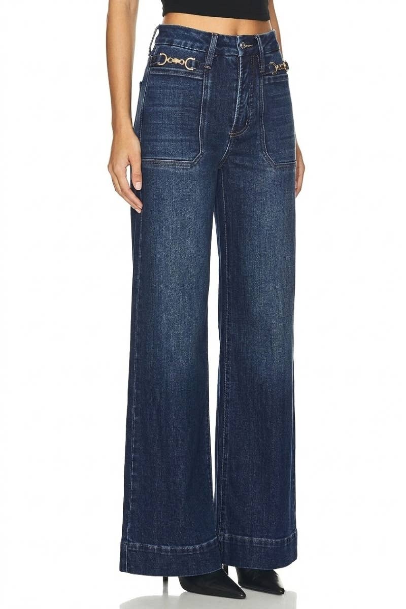 High Rise Tummy Control Denim