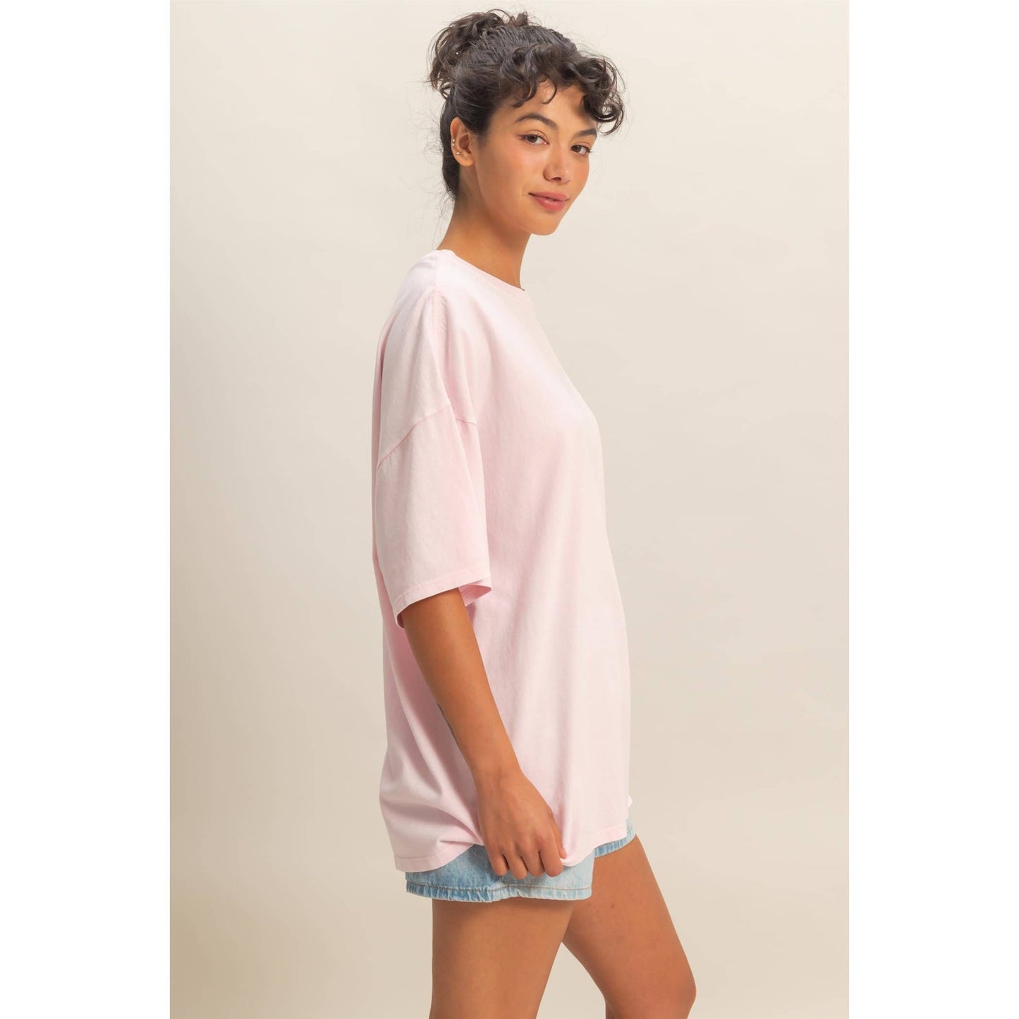 Oversized Mineral Wash T-Shirt