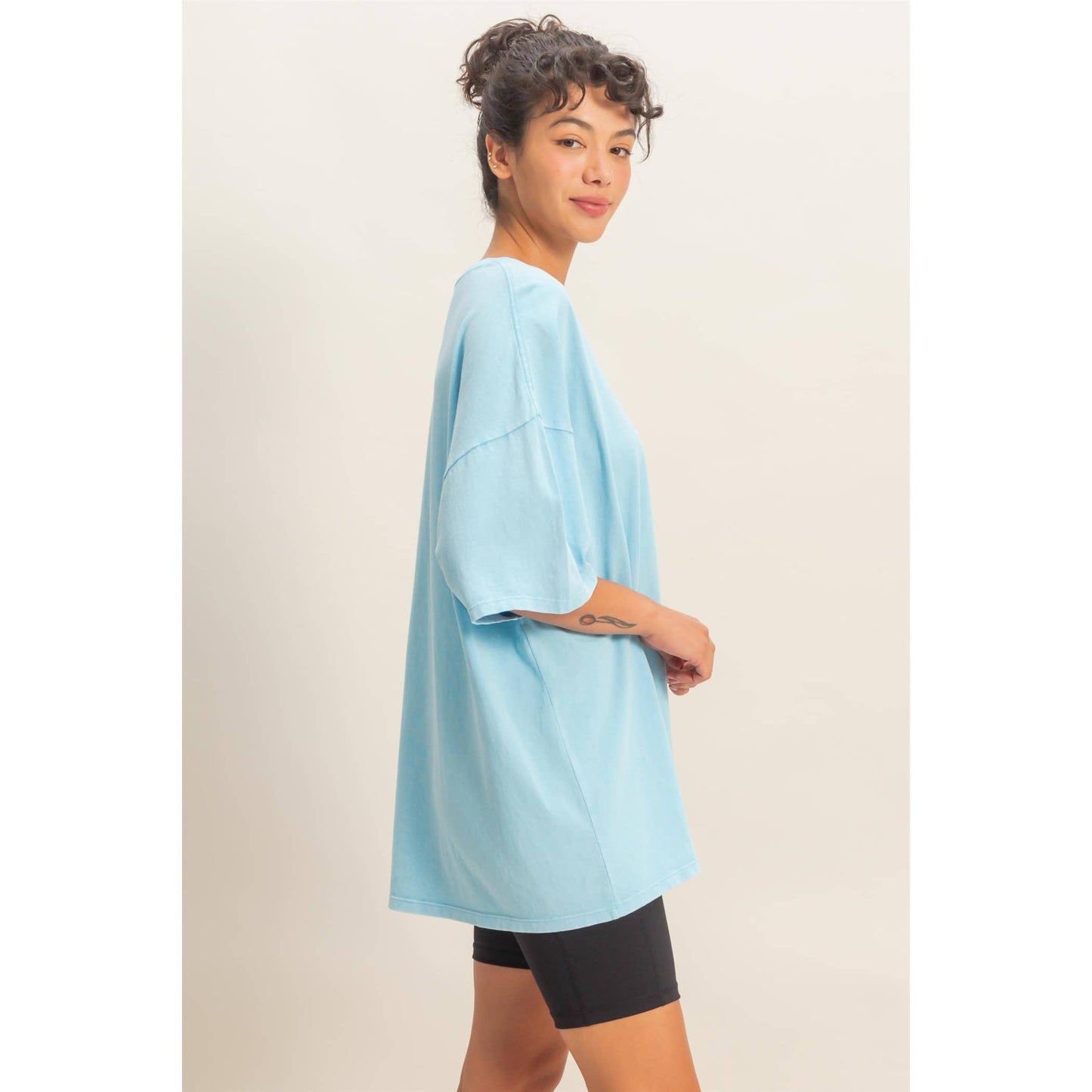 Oversized Mineral Wash T-Shirt
