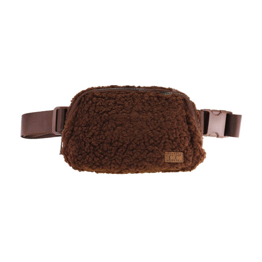 C.C Women's Sherpa Belt Bag