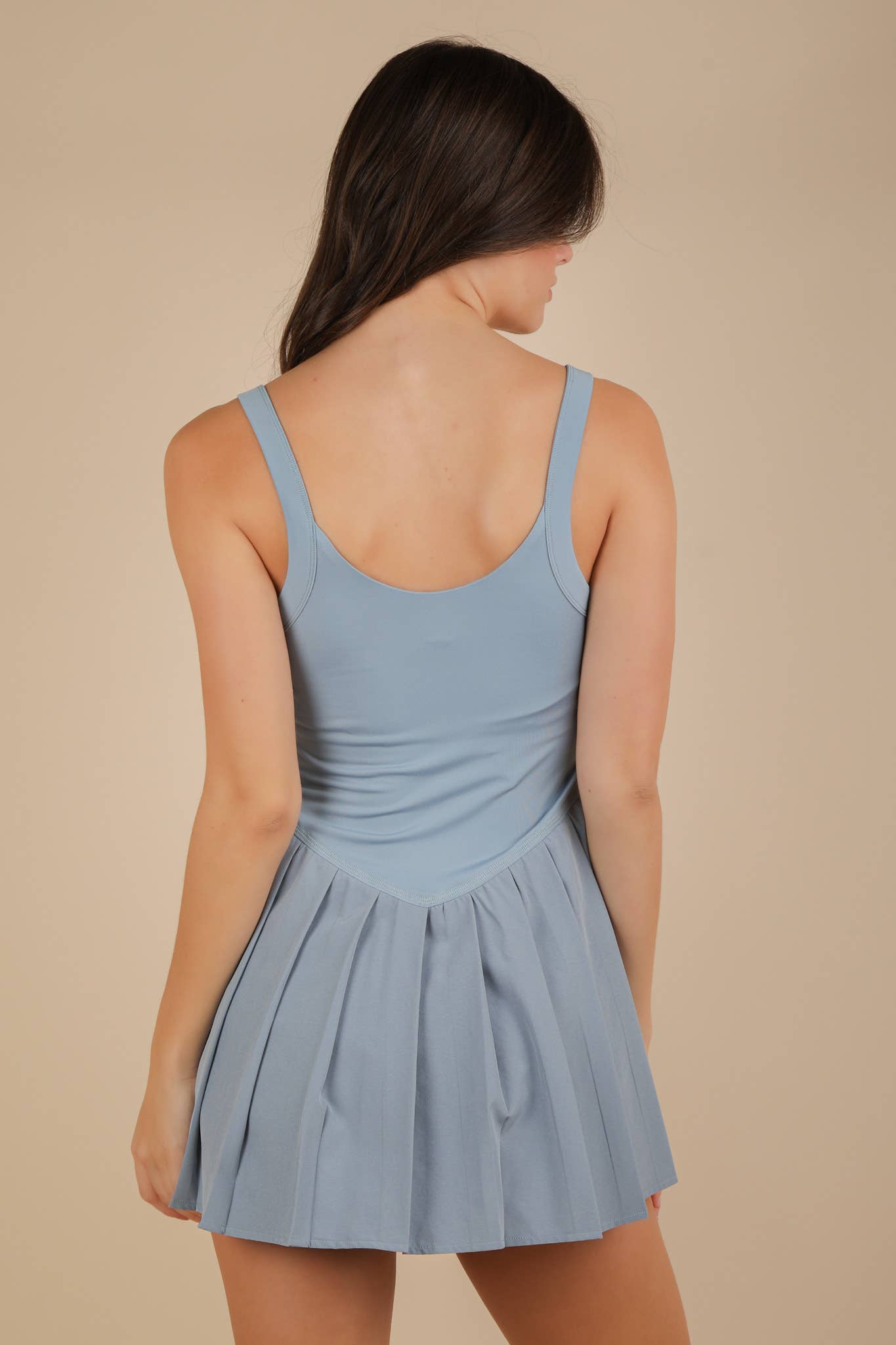 Pleated Skirt Activewear Dress