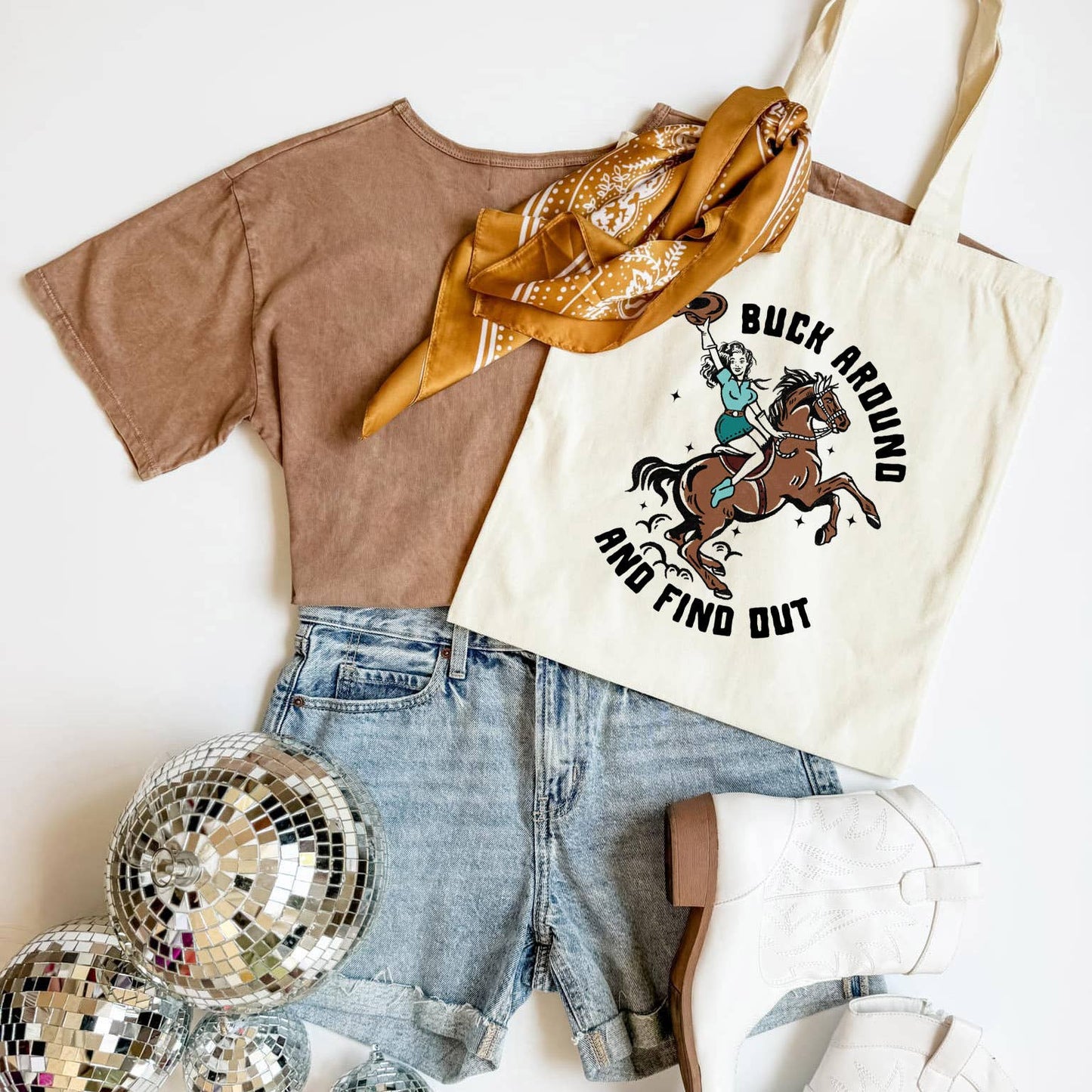 Buck Around And Find Out Tote Bag